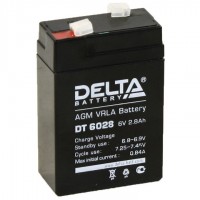 Аккумулятор DELTA DT 6028 (6В, 2800мАч)