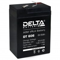 Аккумулятор DELTA DT 606 (6В, 6000мАч)