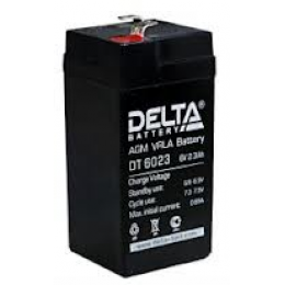 Аккумулятор DELTA DT 6023 (75) (6В, 2300мАч)