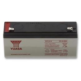 Аккумулятор Yuasa NP 2.8-6 (6В, 2800 мАч)