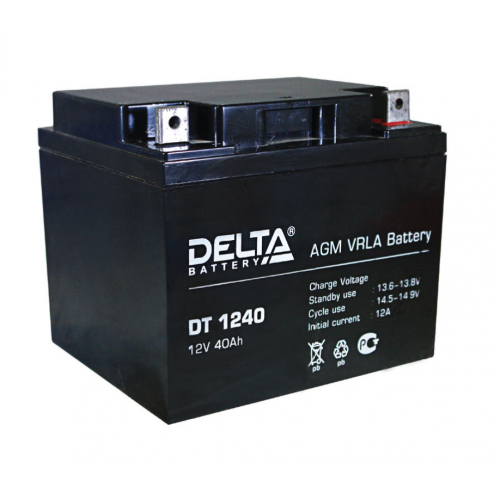 Аккумулятор DELTA DT 1240 (12В, 40000 мАч)