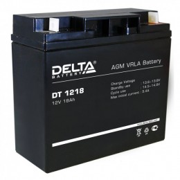 Аккумулятор DELTA DT 1218 (12В, 18000 мАч)