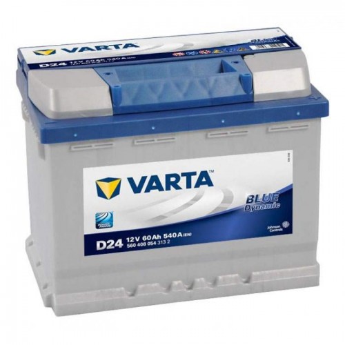 Аккумулятор VARTA Blue Dynamic  60Ah/540 прав.+ (низкий)  