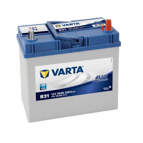 Аккумулятор VARTA Blue Dynamic  45Ah/330 прав.+ Asia (толстые клеммы) 