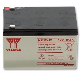 Аккумулятор Yuasa NP 12-12 (12В, 12000 мАч)