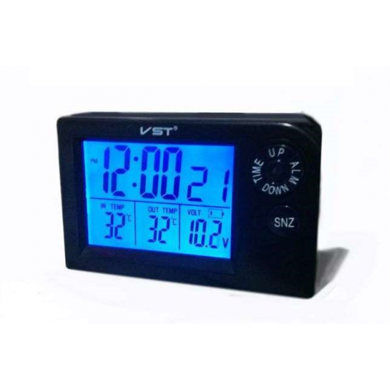 Настроить часы термометр. Автомобильные часы VST-7048v. Автомобильные часы будильник VST-7048v. Часы автомобильные VST-7060.