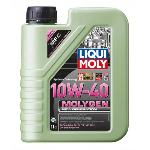 Масло моторное LIQUI MOLY Molygen New Generation 10W40 HC-синтетика (1 л)