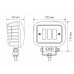 Светодиодная фара WL-330 (180° свет)