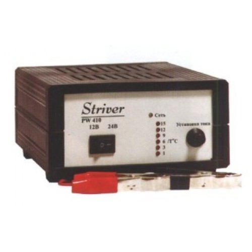 Автоматическое зарядное устройство Striver PW-410 (12-24В 20-25А)