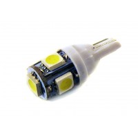 Светодиодная лампа W5W (T10) 5SMD (5050) WHITE